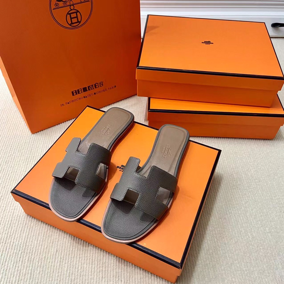 에르메스 올수공 오란 슬리퍼 샌들 앱송 56